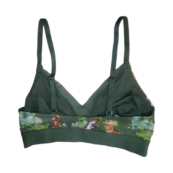 Auden Dark Green Bralette - Picture 2 of 3
